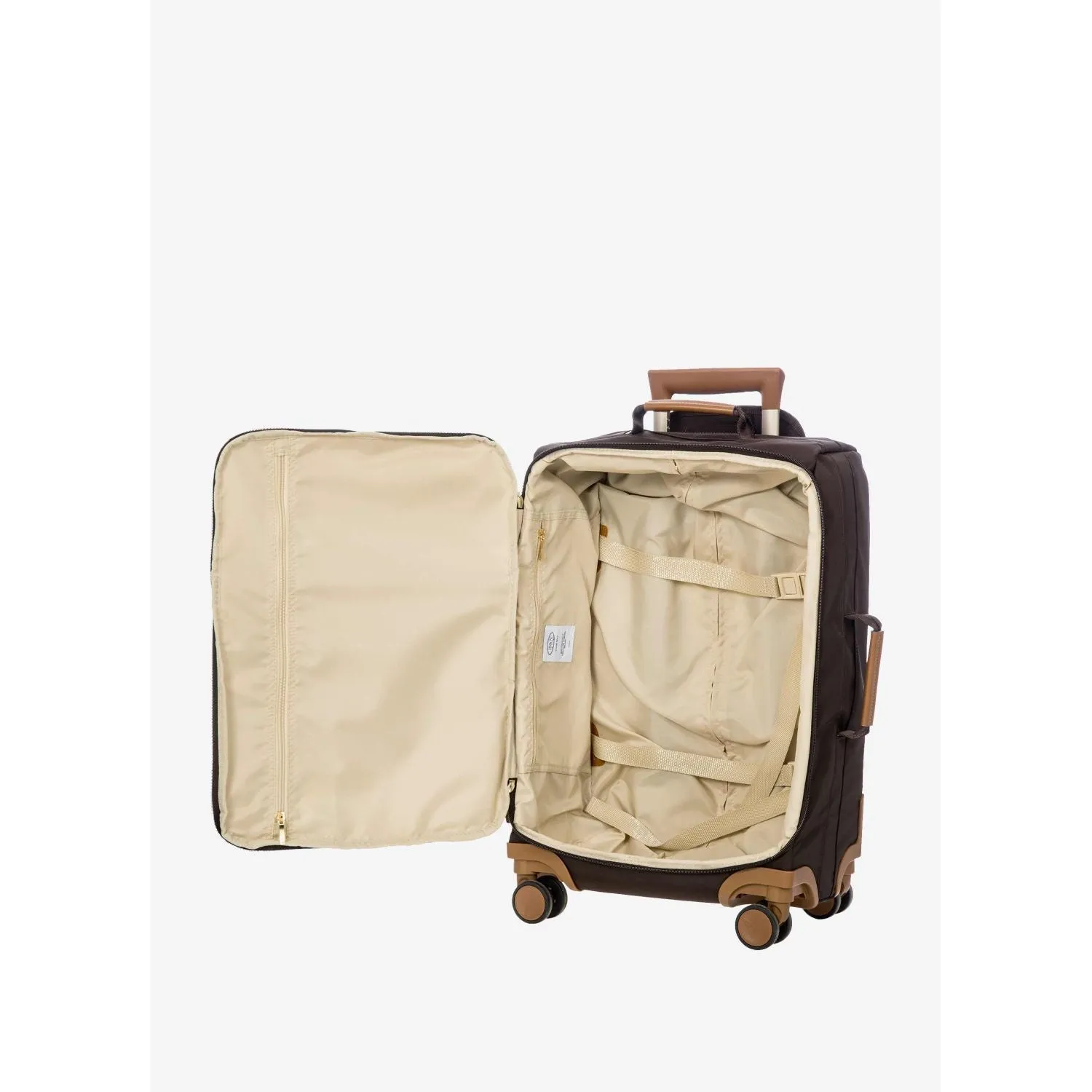 BRIC'S X-Travel 22" Carry On Luggage With Front Access Opening Spinner