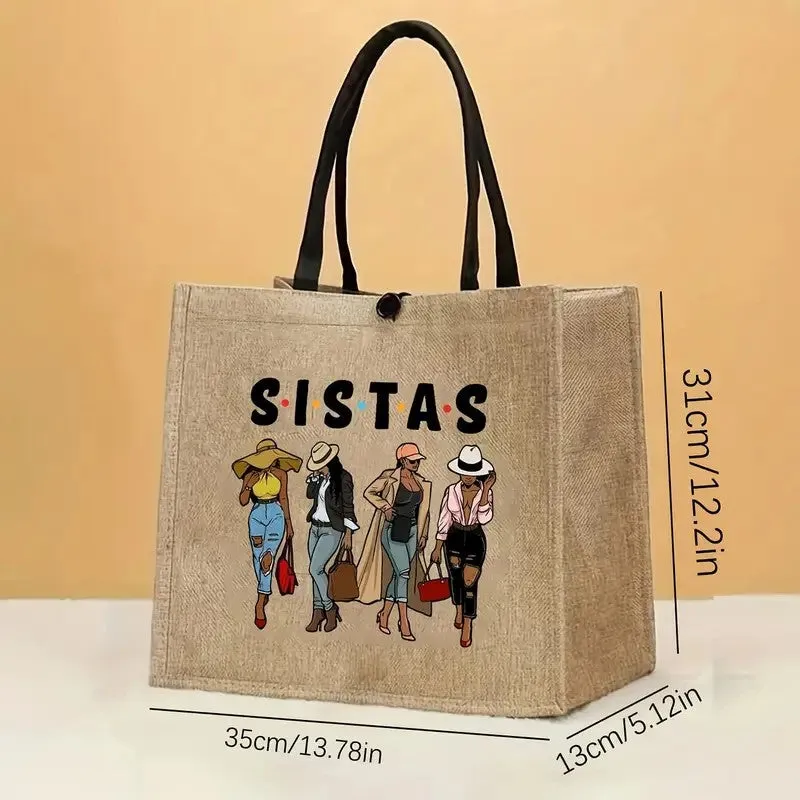 Bride's Tribe Tote l Bridal Party Personalized Gifts l Bridesmaid Canvas Tote Bag l BAG-006