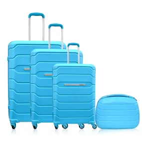 Burak Trolley Travel Luggage 4pcs Set