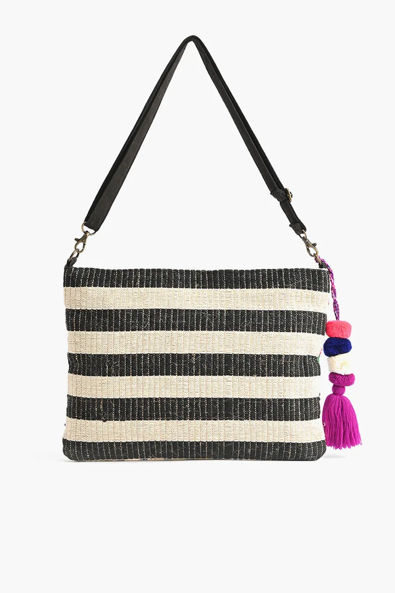 Buttercup Pit Loom Dhurri Crossbody Bag