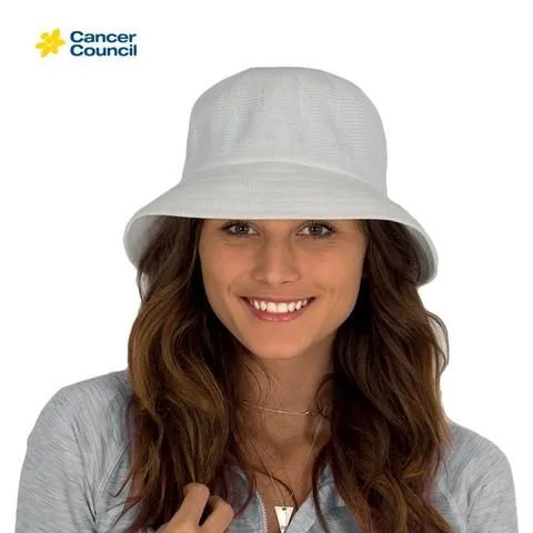 Cancer Council Ladies Tamzin Bucket Hat - White