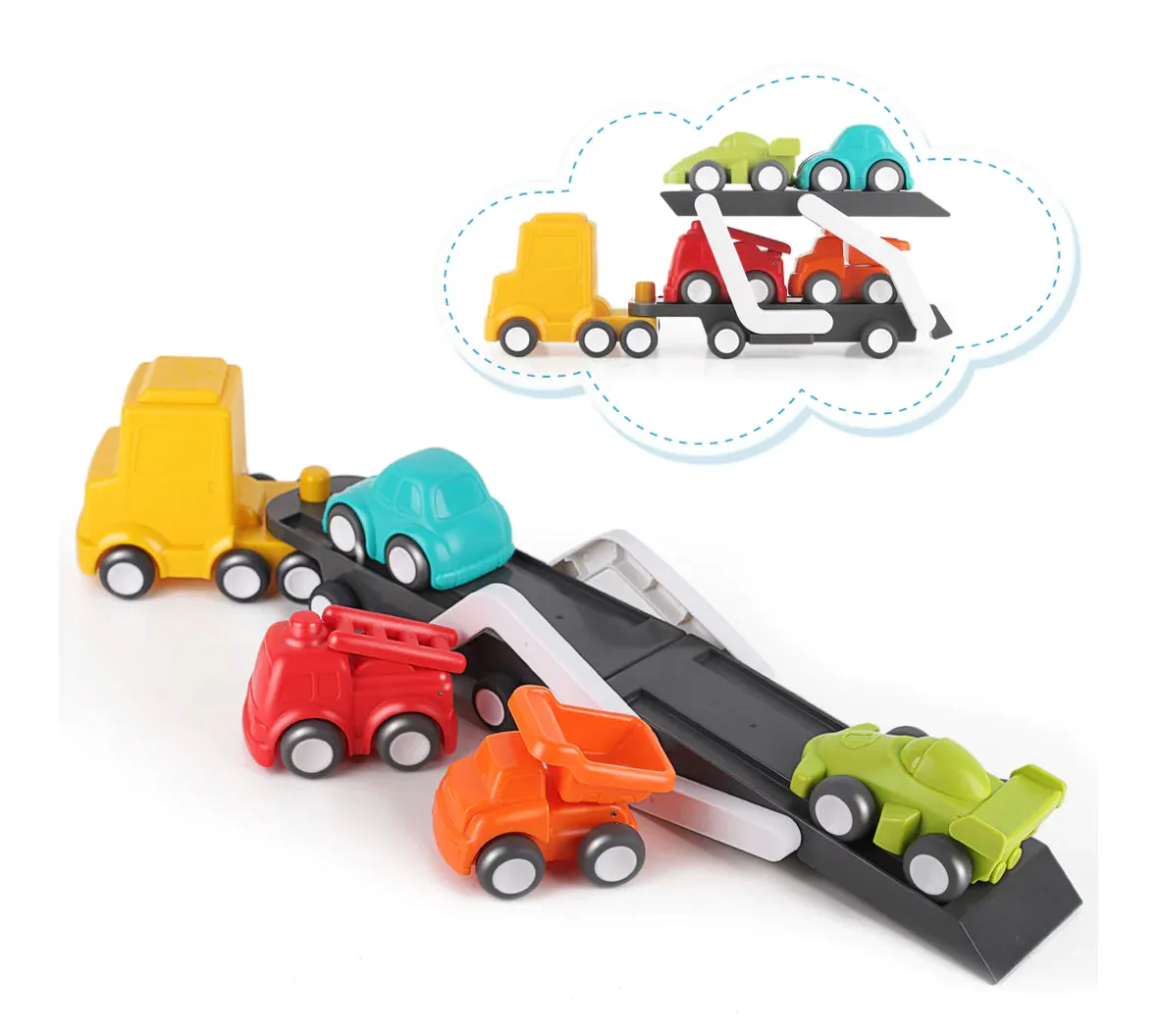 car carrier play set