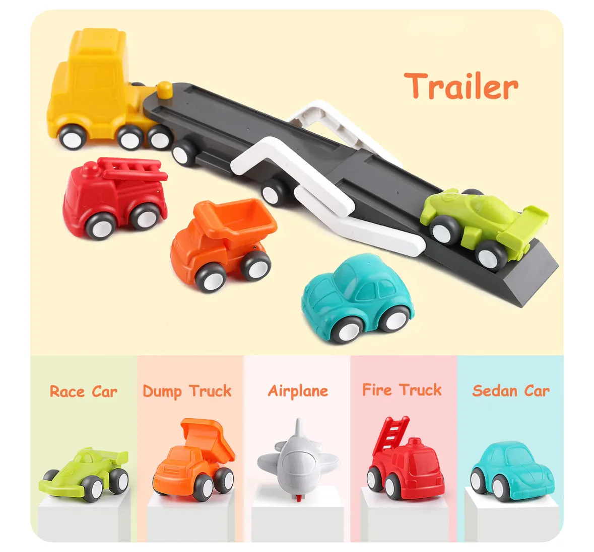 car carrier play set