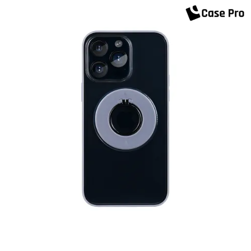 CASE PRO iPhone 12 Case (Ring Stand)-Seal Blue