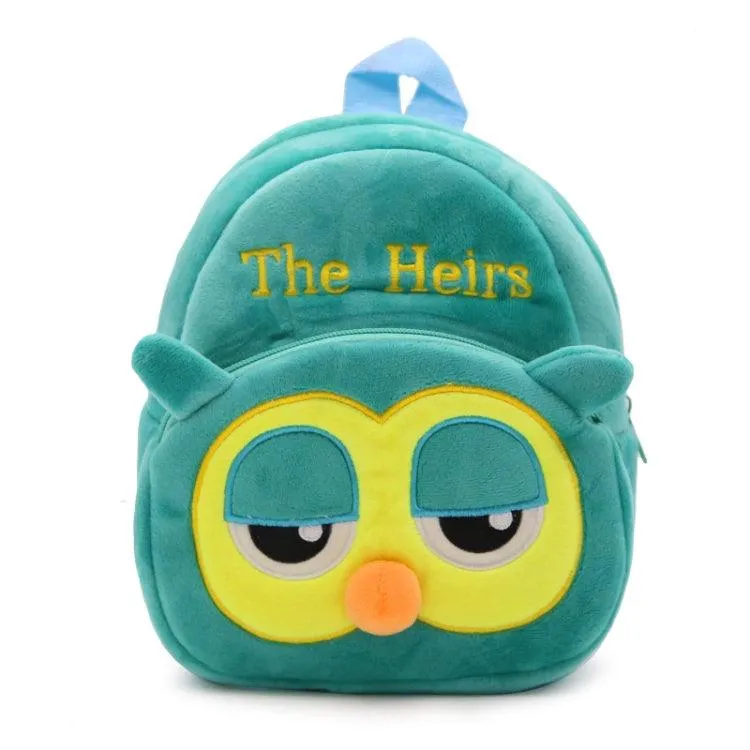 Charming Plush Cartoon Backpack for Little Girls - Perfect for Kindergarten Adventures