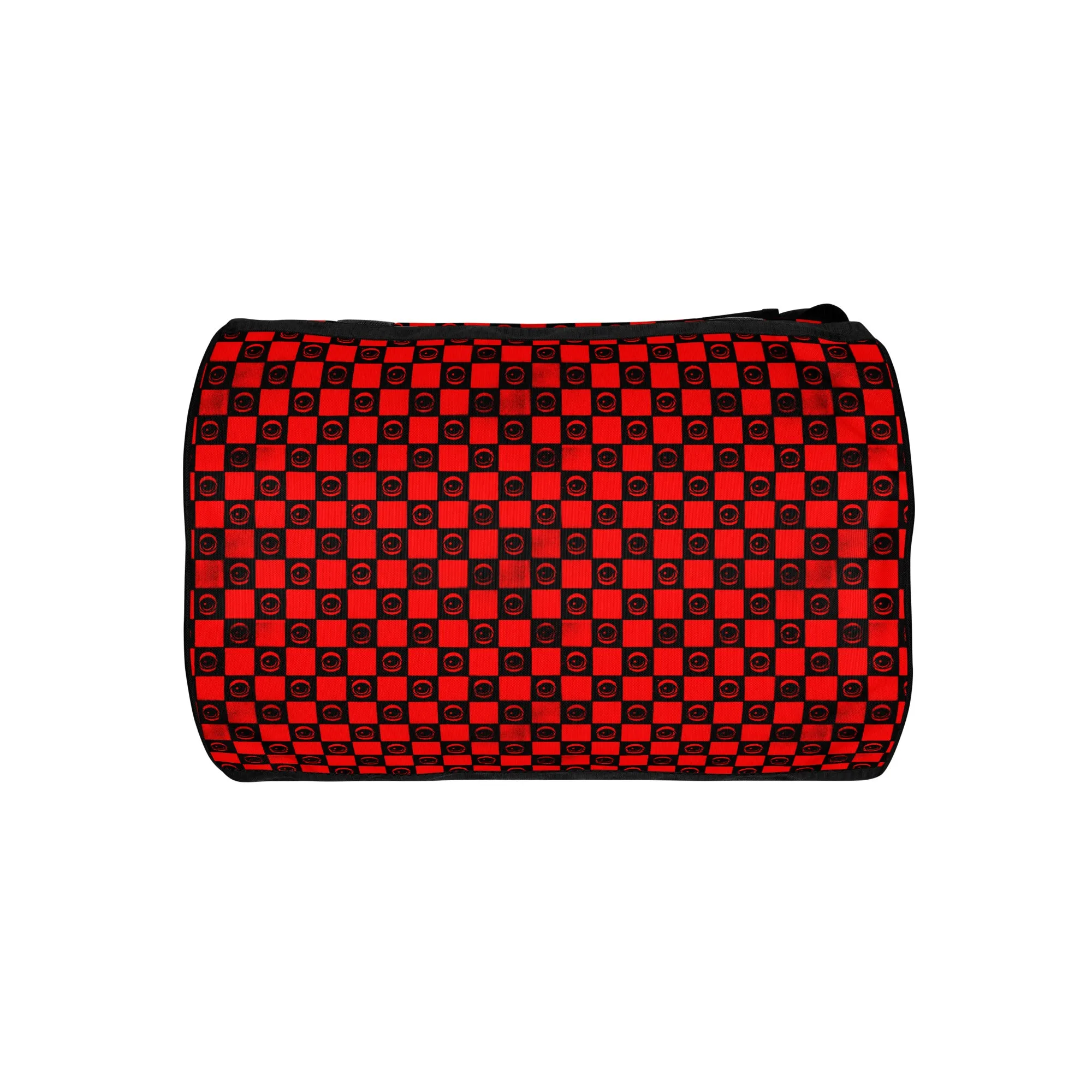 Checered EYEZ Red - All-over print gym bag