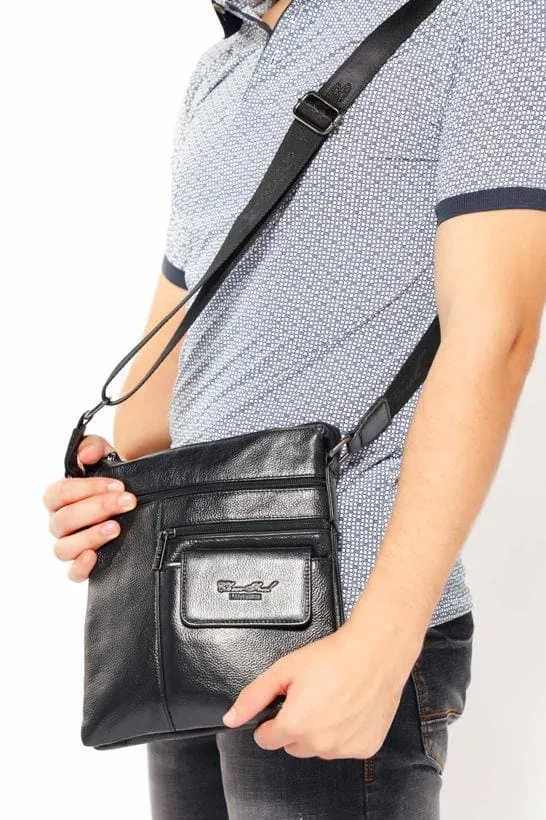 CHEER SOUL SQUARE MEN'S CROSSBODY BAG