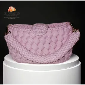 Chic Crochet Bag Marshmallow for Stylish On-the-Go Essentials