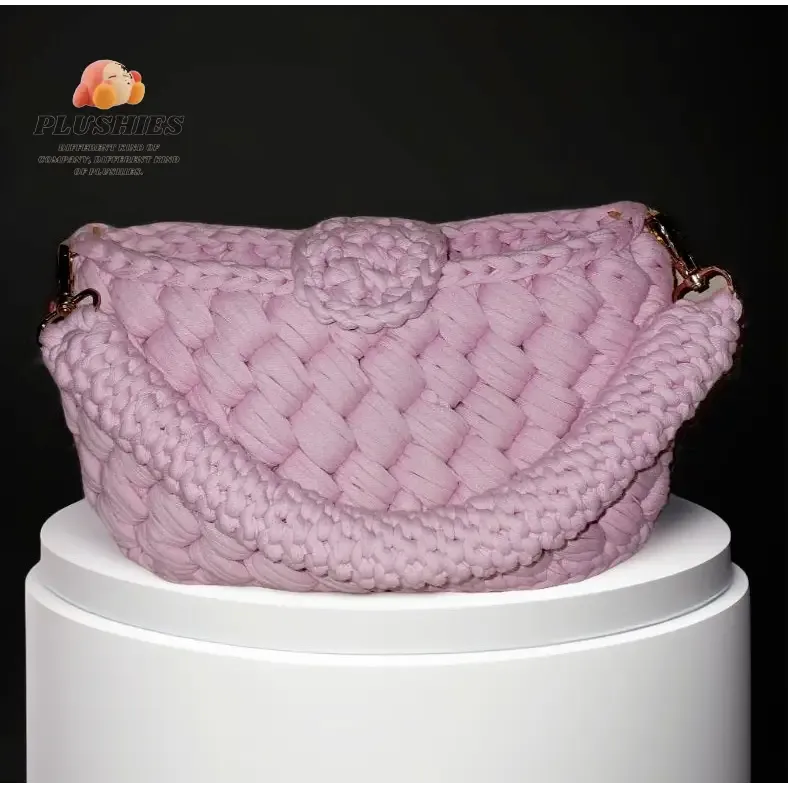 Chic Crochet Bag Marshmallow for Stylish On-the-Go Essentials