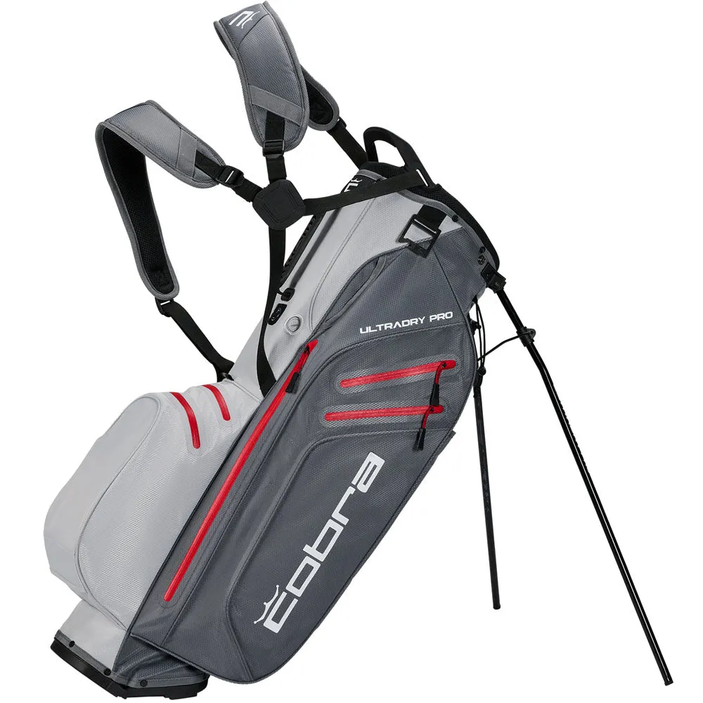 Cobra Ultradry Pro Waterproof Stand Bag - High Risk Red/High Rise