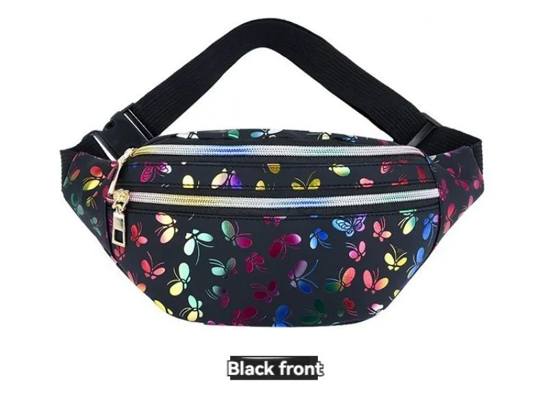 Colorful Double Zip Waist Bag - King Stone Brothers and Co™️