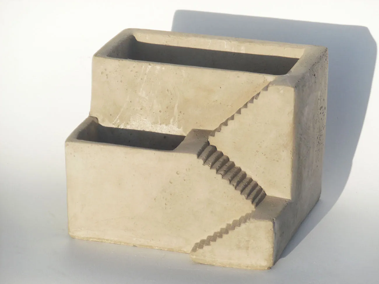 Concrete Architectural Planter Or Organizer 2