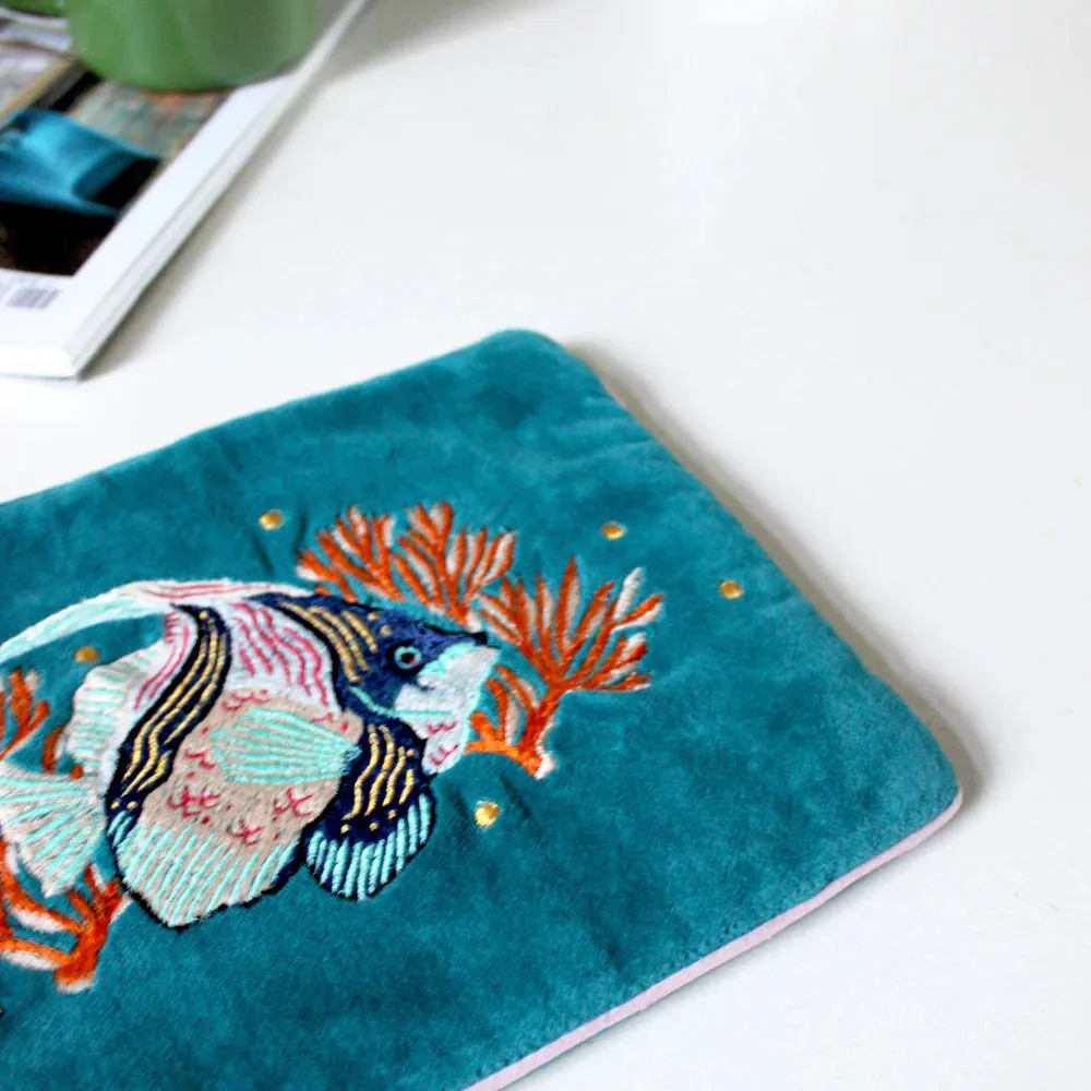 Coral Fish/Seahorse Clutch Bag-house ot disaster