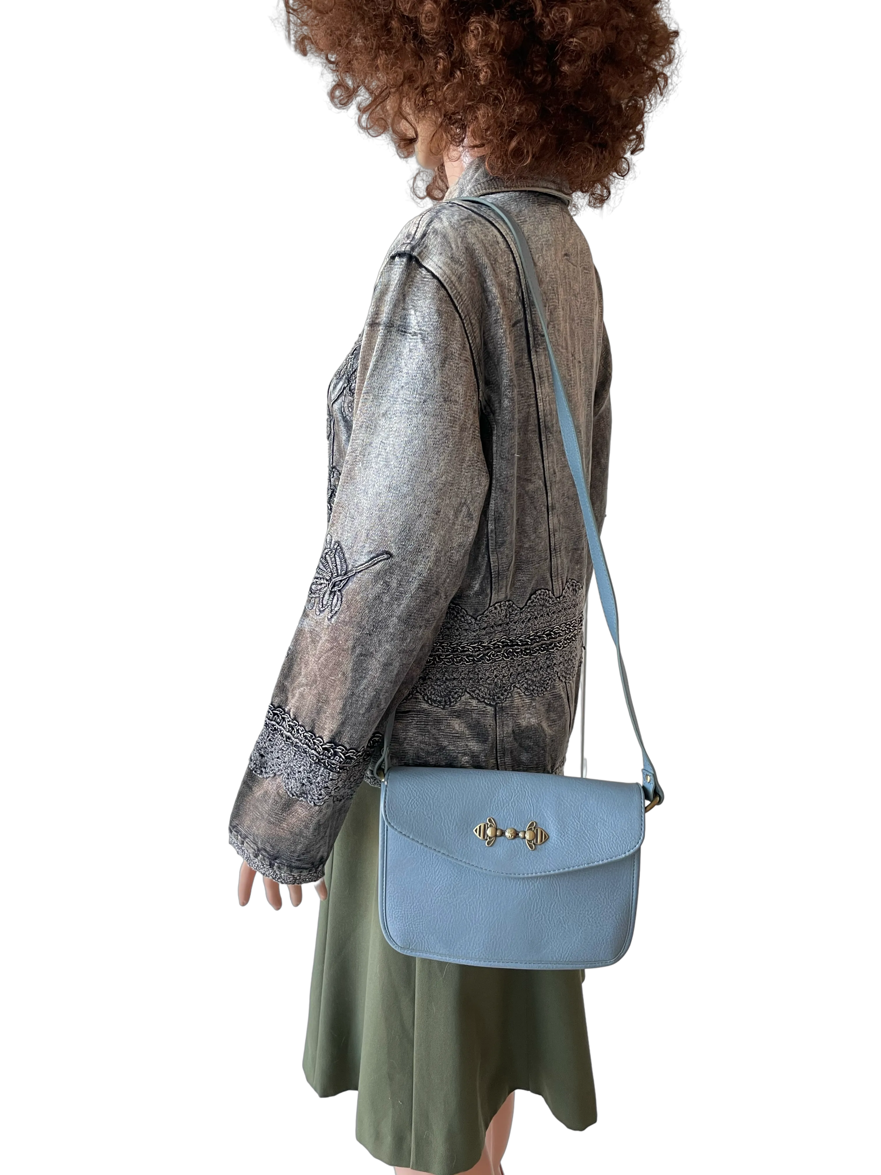 Cornflower Blue Shoulder Bag