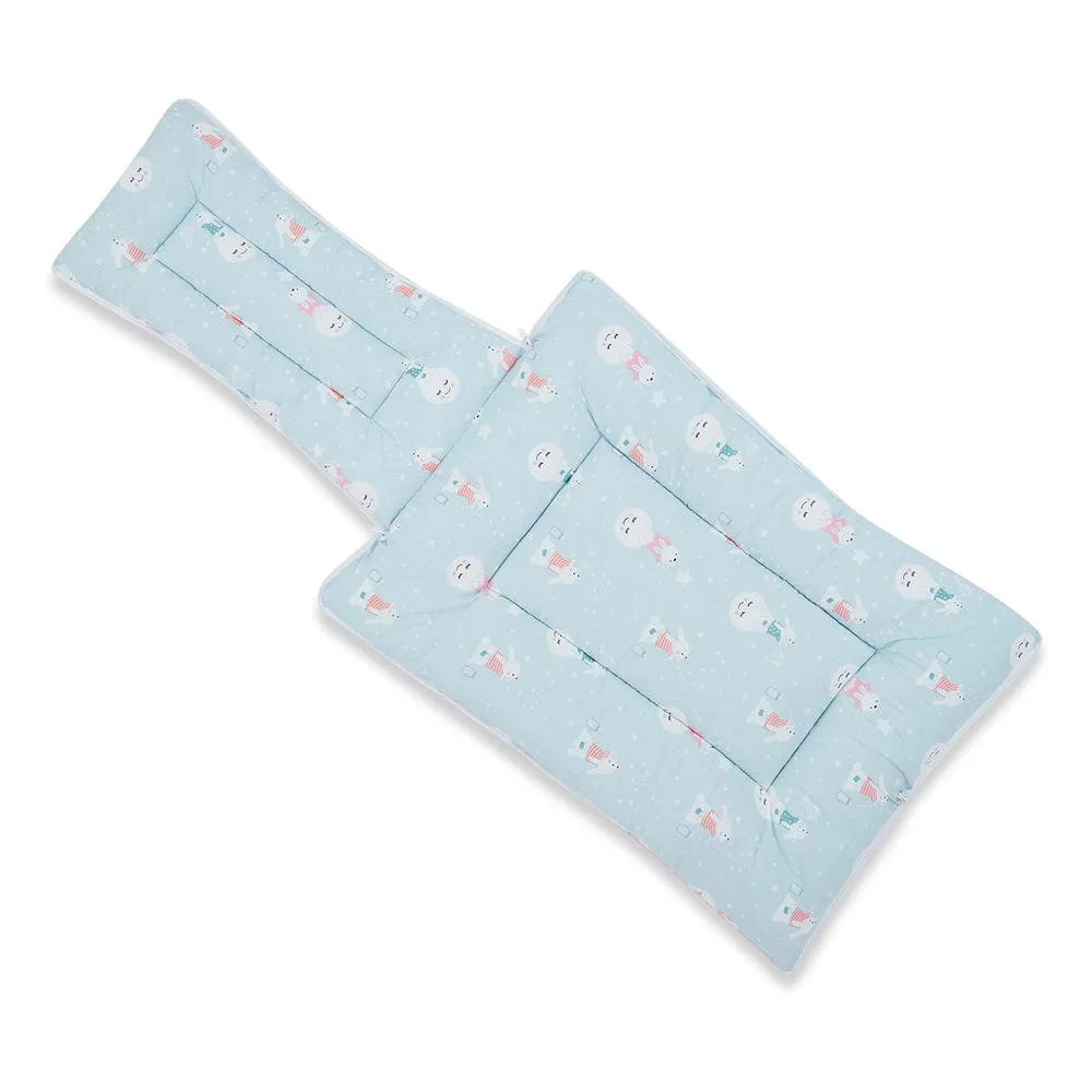 Cotton Carrier Nest cum sleeping bag, Serene Dreamscape ( Newborn - 3 Months)