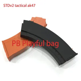 Creative Playful bag Outdoor sports tactical competition CS hobby DIY accessories STDV2 AK47 original magazine gel ball gun ID21