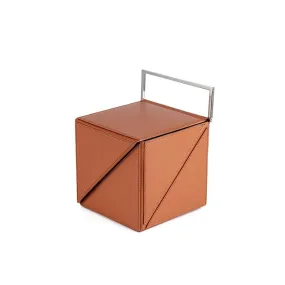 Cube Classic Foldable Handbag - Russet