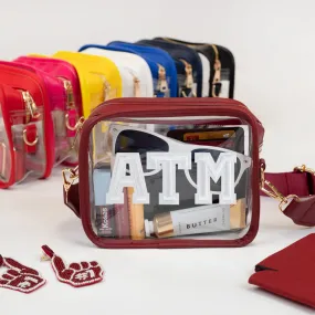 Custom Patch Stadium Purse