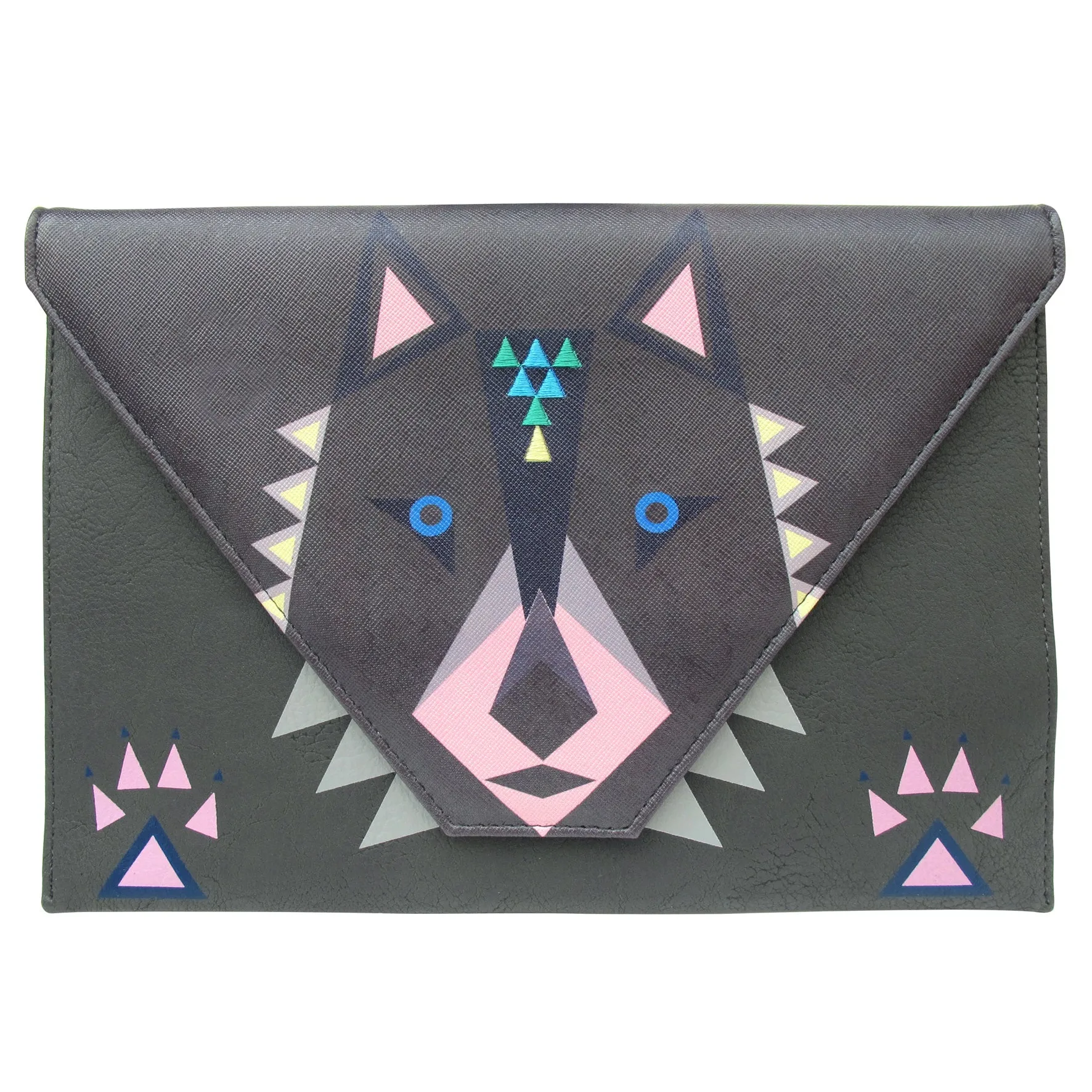 Dakota Wolf Clutch