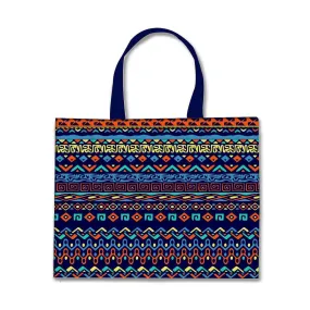 Designer Tote Bag With Zip Beach Gym Travel Bags -  esigner Ethnic Patterns