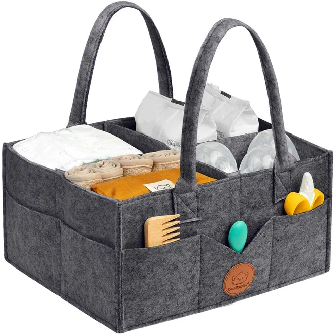 Diaper Caddy Organizer - Mystic Grey