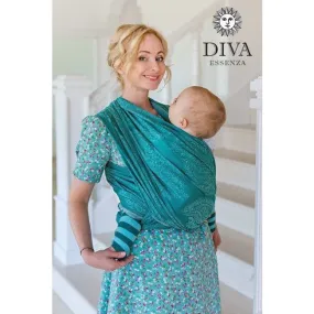 Diva Milano - Diva Enssenza Woven Wrap - Smeraldo Bamboo/Cotton