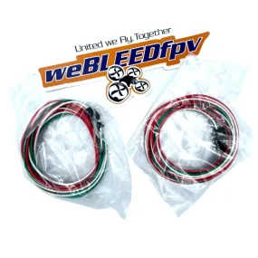 DIY - weBLEEDfpv Daisy Chain 150cm / 5' Cables (2 PACK)