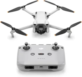 DJI Mini 3 - Lightweight and Foldable Mini Camera Drone with 4K HDR Video, 38-min Flight Time, True Vertical Shooting, and Intelligent Features