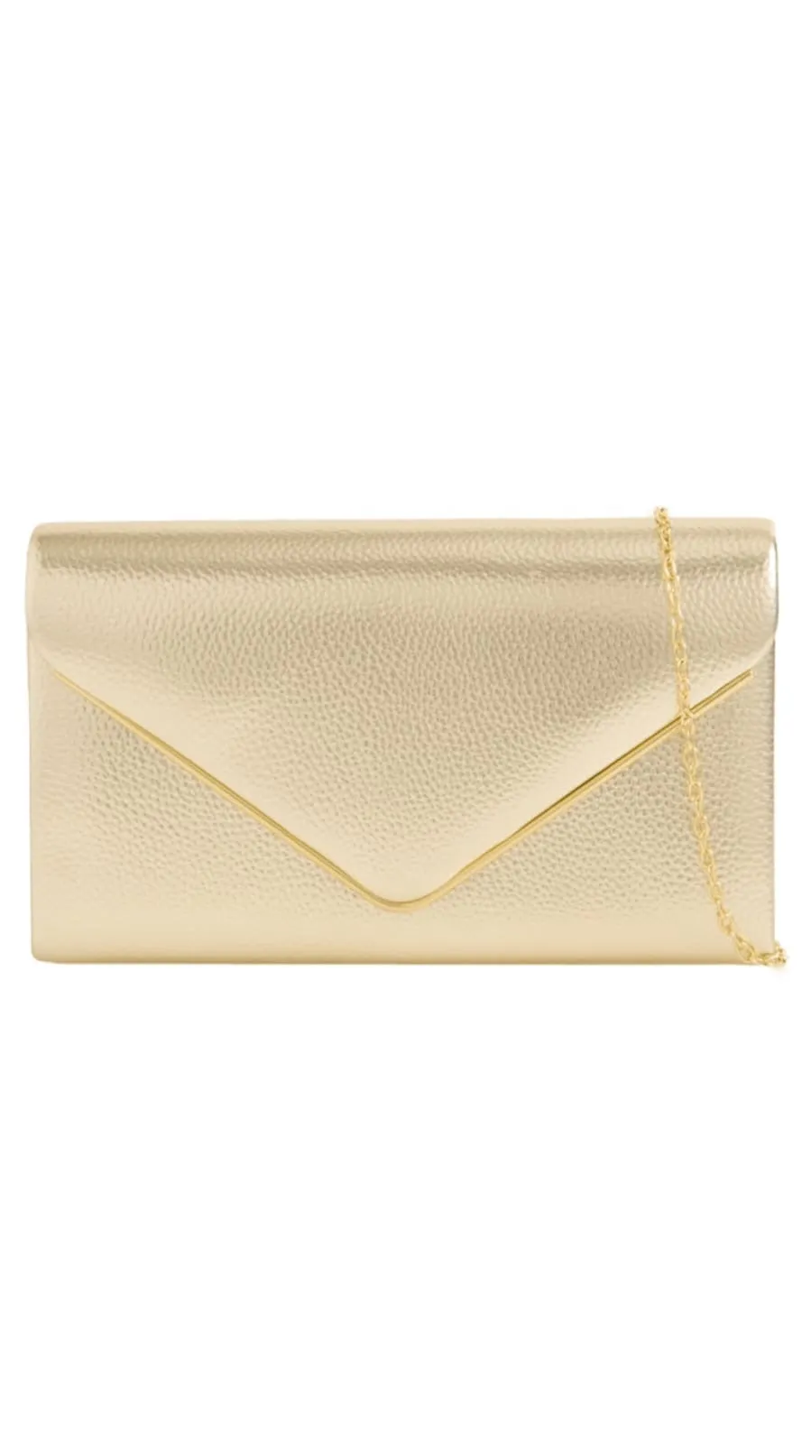 Donna Clutch- Gold