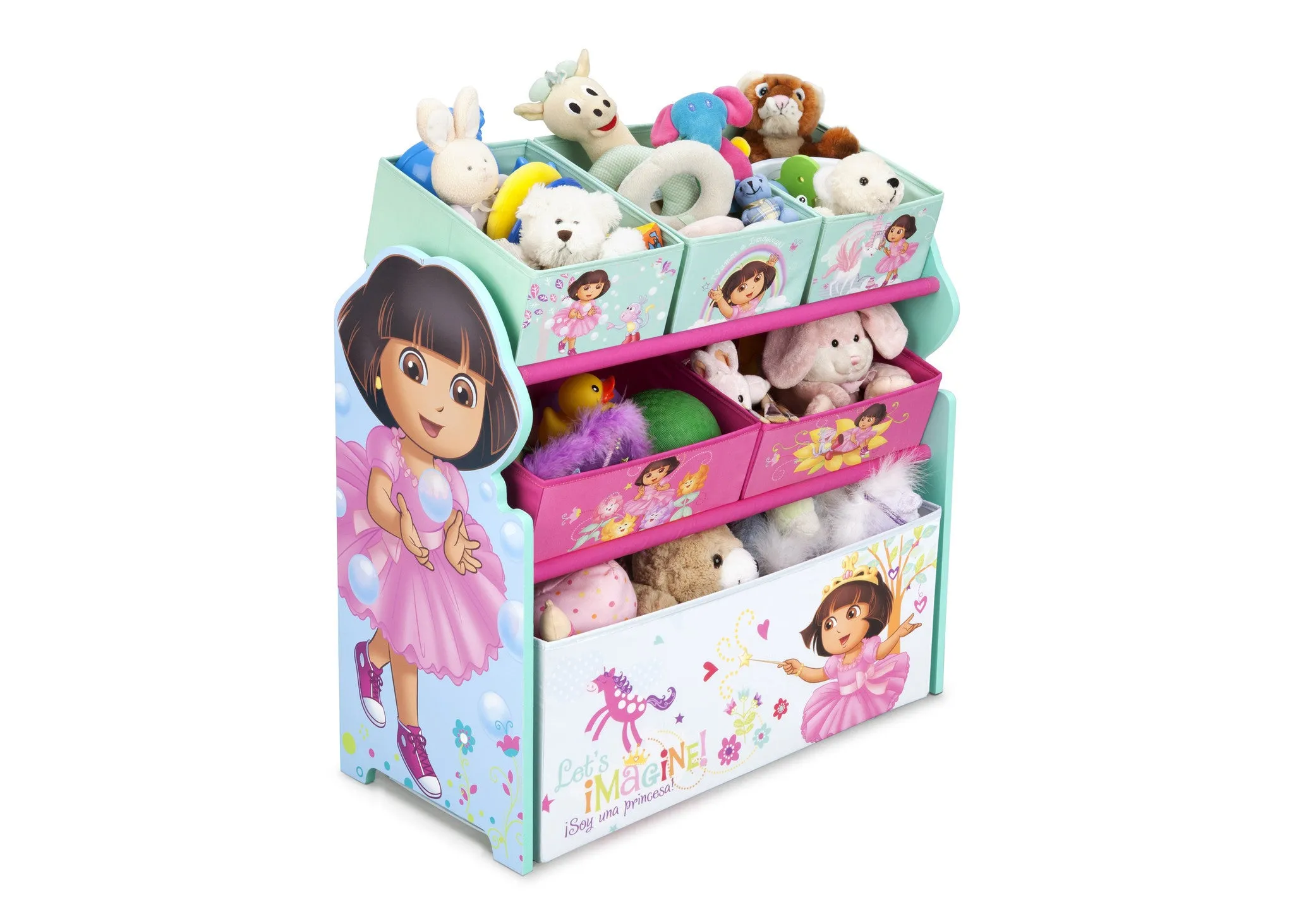 Dora Multi-Bin Toy Organizer