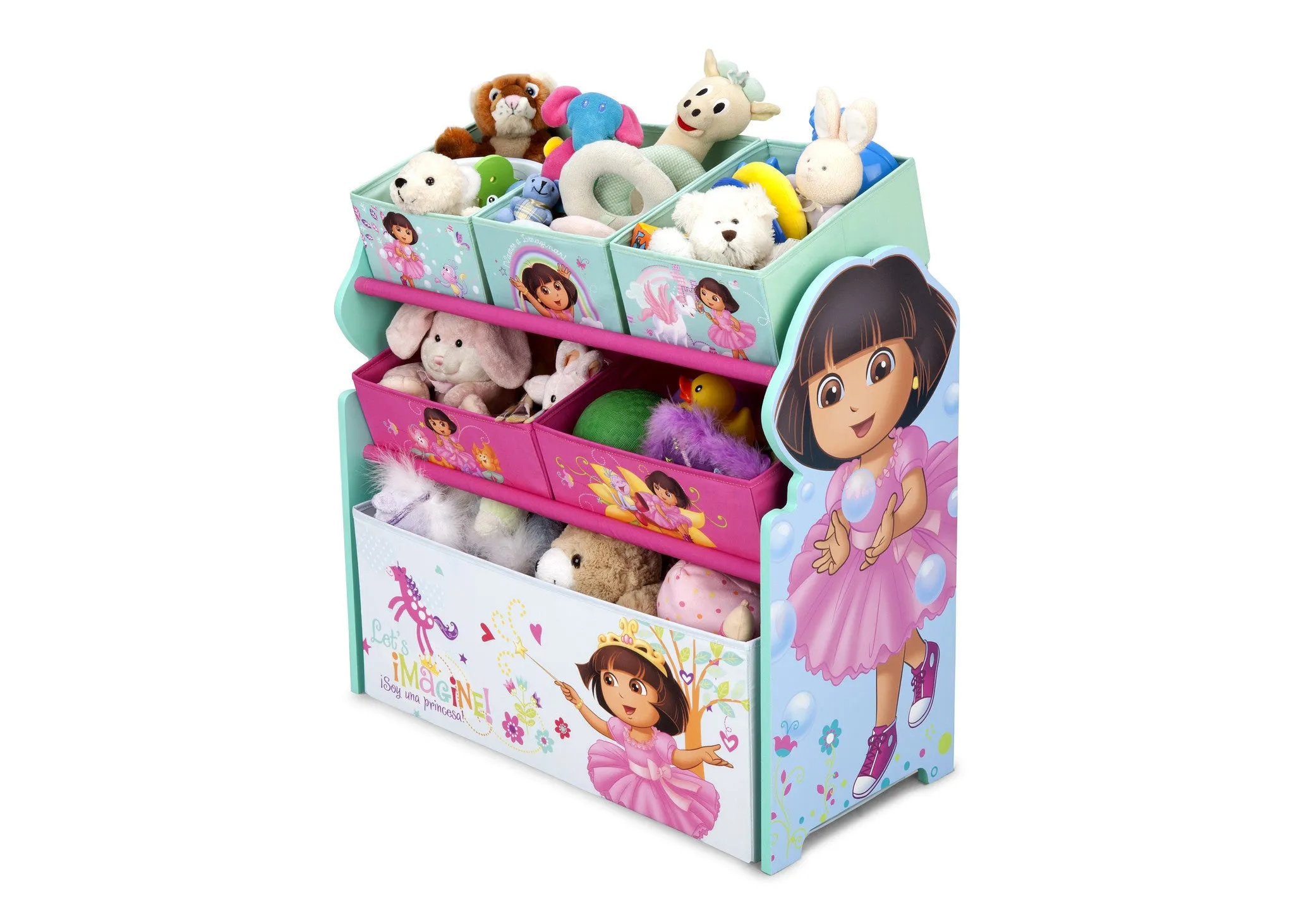 Dora Multi-Bin Toy Organizer