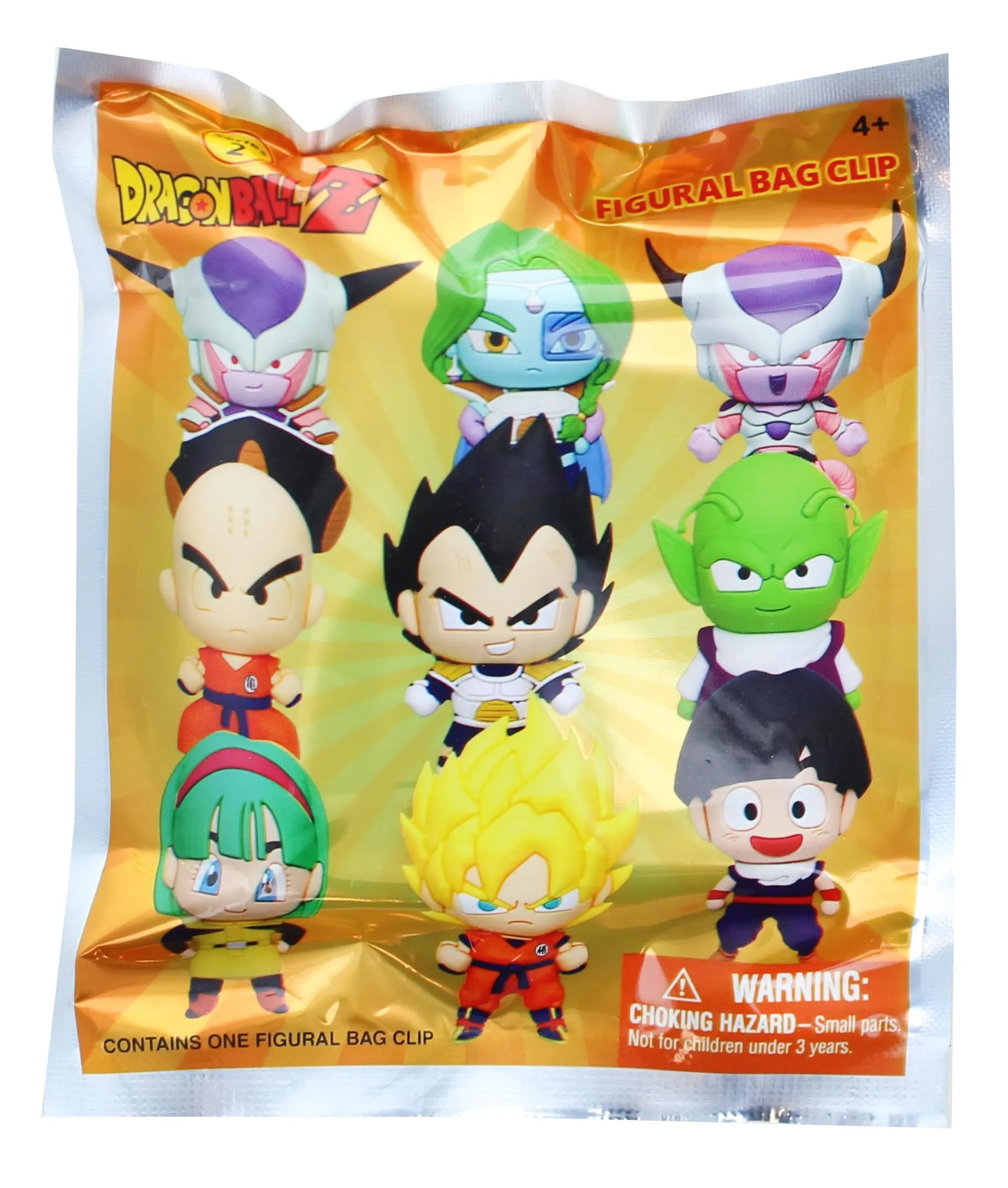 Dragon Ball Z Series 2 3D Foam Bag Clip | One Random