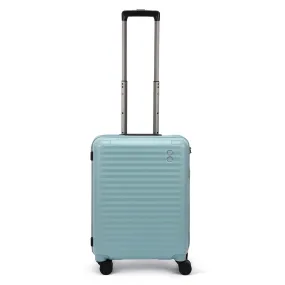 Echolac Celestra 55cm Hardcase Non-Expandable 4 Double Wheel Cabin Luggage Trolley Slate Blue - PC183XA SLATE BLUE 20