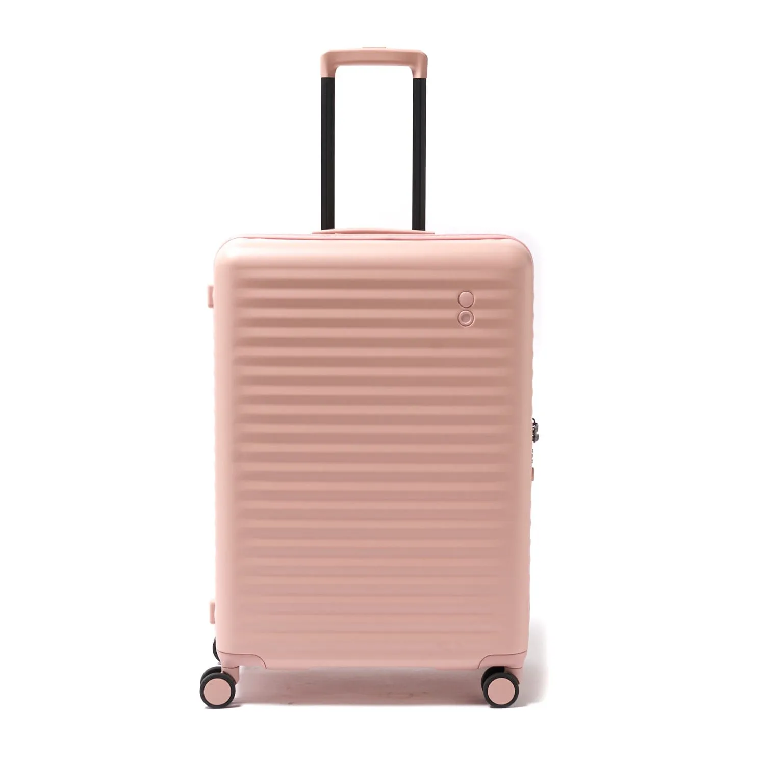 Echolac Celestra 65cm Hardcase Non-Expandable 4 Double Wheel Check-In Luggage Trolley Pink - PC183 24 WOE Pink