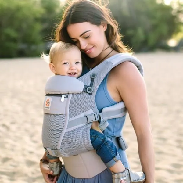 Ergobaby Adapt Carrier - Cool Air Mesh Pearl Grey