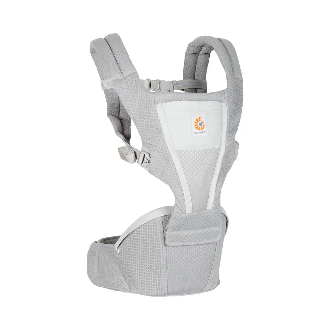 Ergobaby Alta Hip Seat Baby Carrier - Pearl Grey