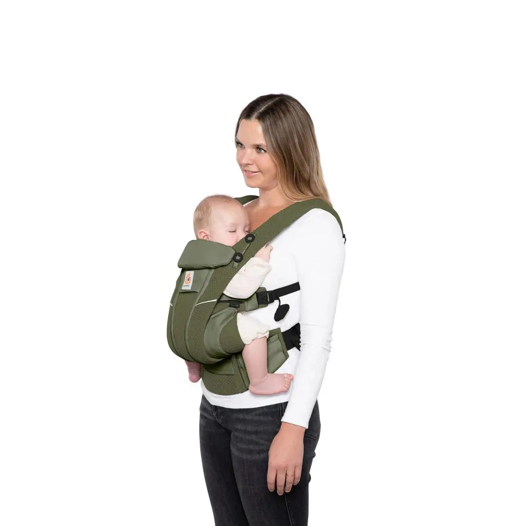 Ergobaby Omni Breeze Carrier - Olive Green (0-20kg)