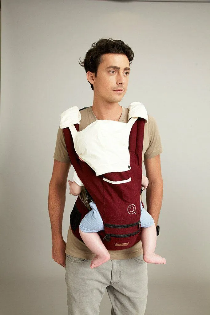 Ergonomic Baby Carrier Backpack with Hip Seat Front and Back for Women and Men