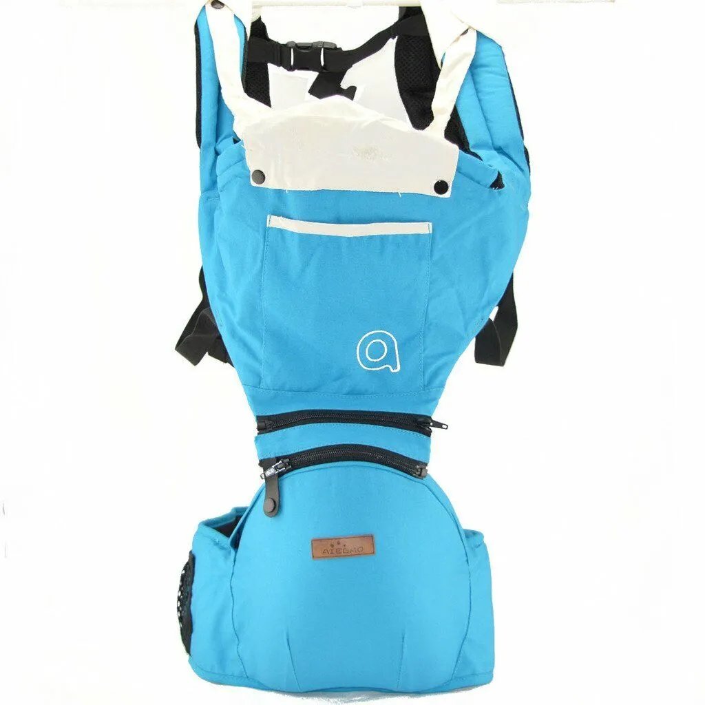 Ergonomic Baby Carrier Backpack with Hip Seat Front and Back for Women and Men