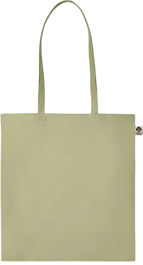 Essential colored organic cotton tote bag