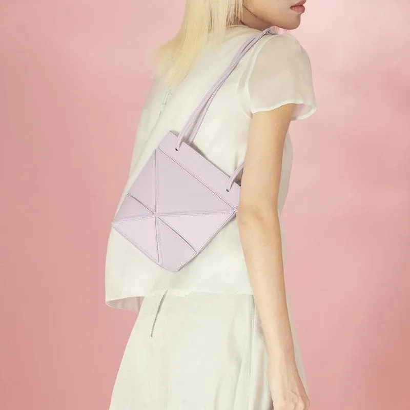 Facet Mini Slim Foldable Shoulder Bag - Lavender