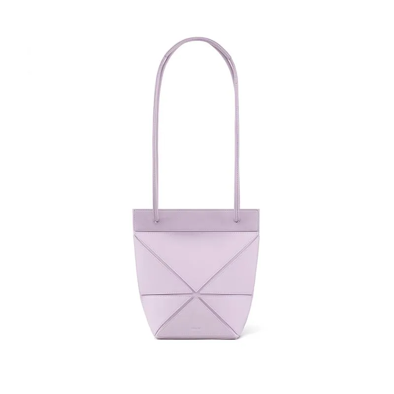 Facet Mini Slim Foldable Shoulder Bag - Lavender