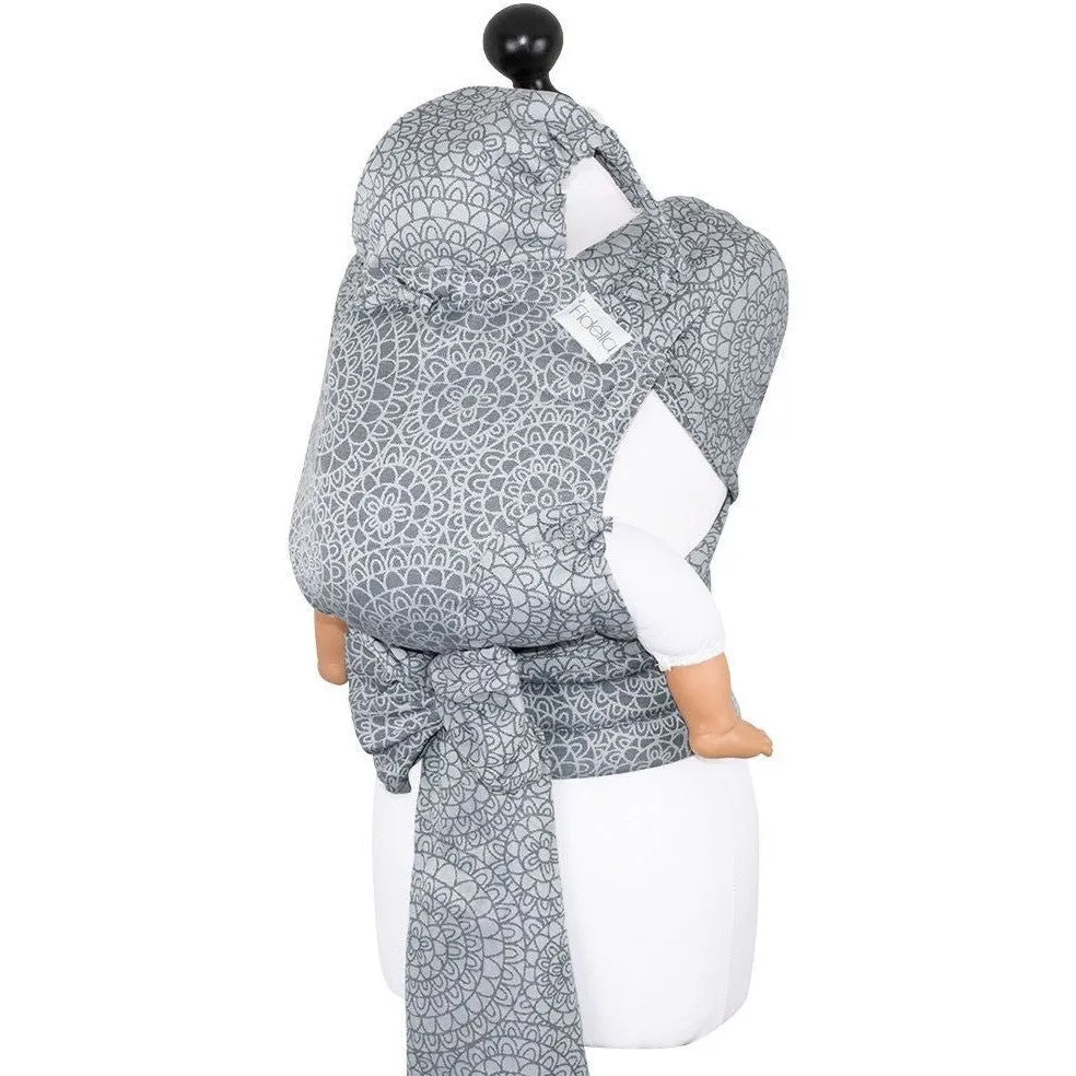 Fidella Fly Tai - MeiTai babycarrier Limited Edition Mosaic Stone Grey (New Size - From 4months)