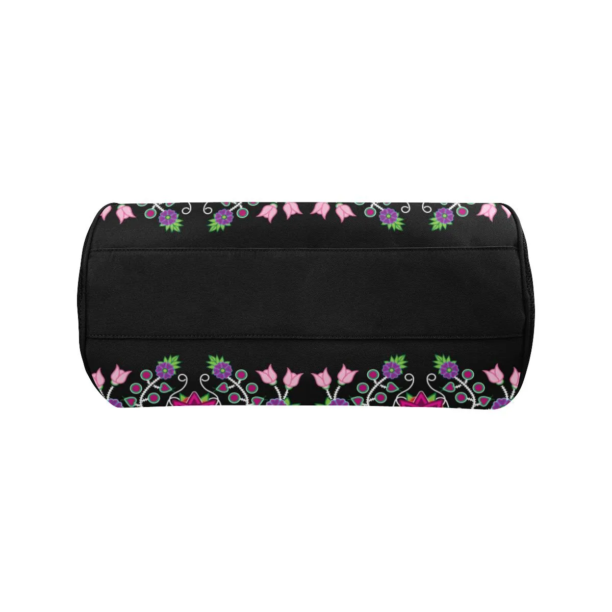 Floral Beadwork Duffle Bag