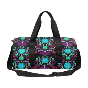 Floral Beadwork Four Clans Winter Duffle Bag