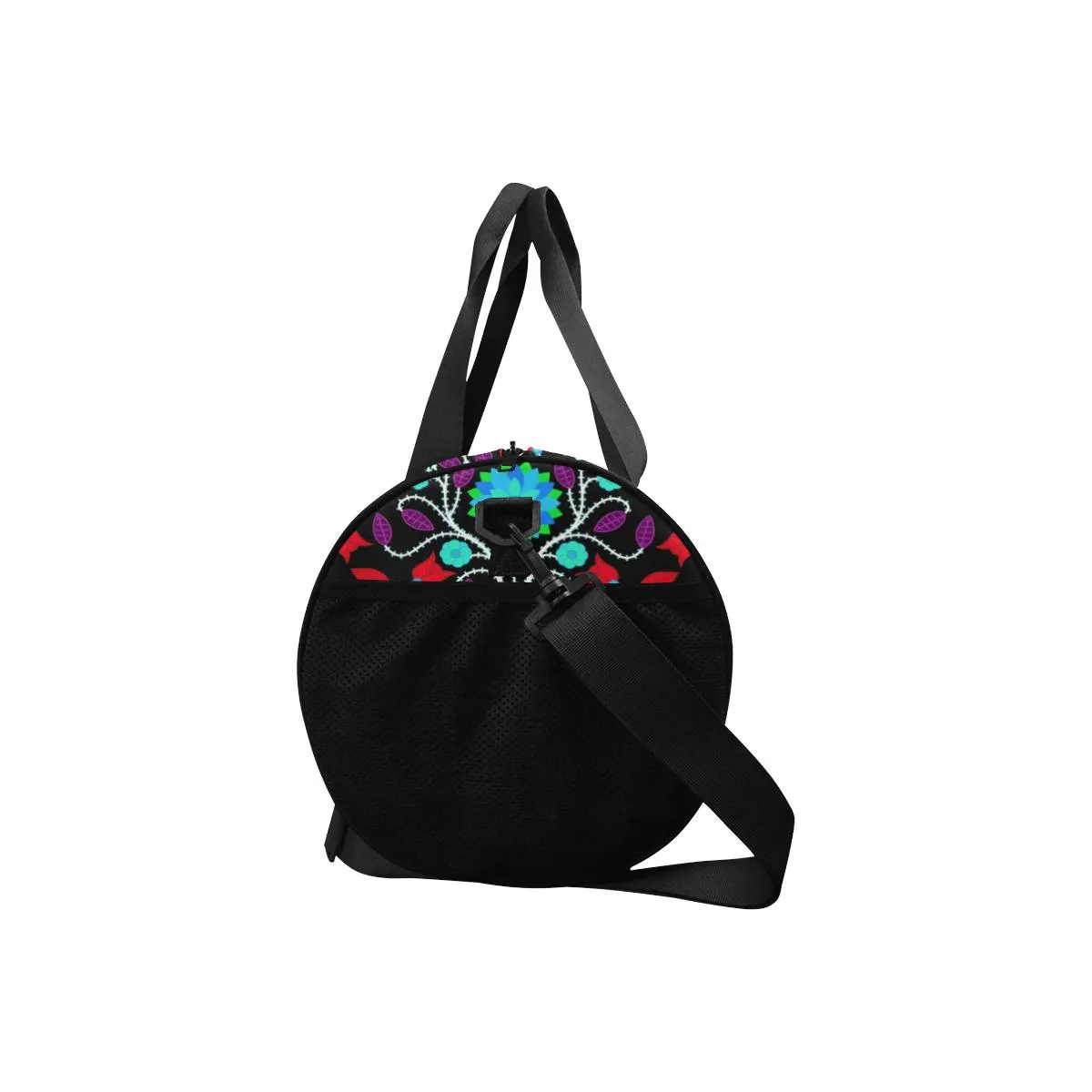 Floral Beadwork Four Clans Winter Duffle Bag