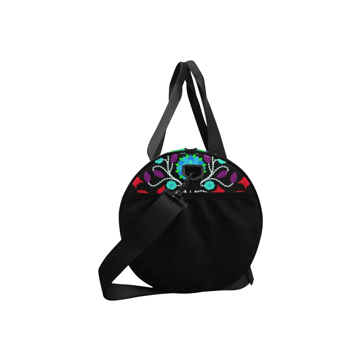 Floral Beadwork Four Clans Winter Duffle Bag