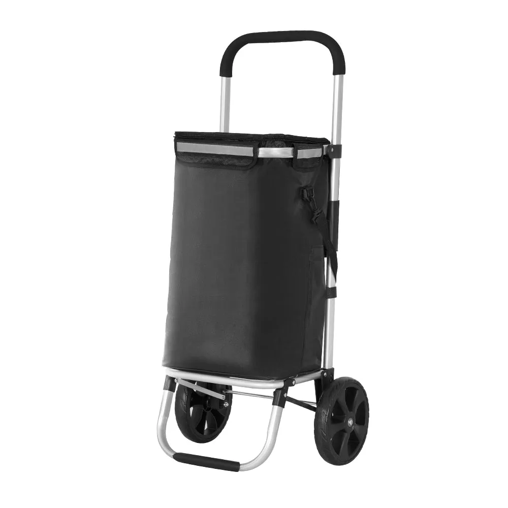 Foldable 45KG Shopping Cart Trolley w/ Ice Bag - Emajin