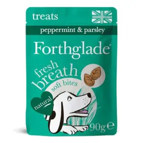 Forthglade Functional Natural Fresh Breath Soft Bite Treat 90g - Case of 8