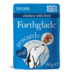 Forthglade Functional Natural Training Soft Bite Treat 90g - Case of 8